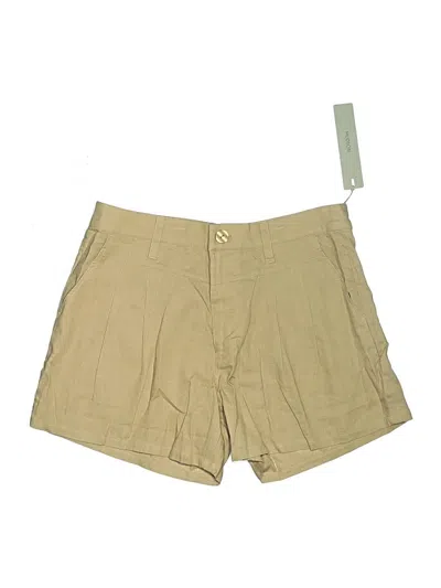 Hudson Khaki Shorts In Brown