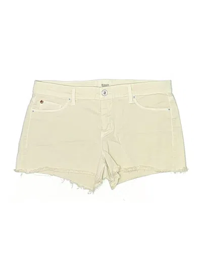 Pre-owned Hudson Khaki Shorts In Ivory