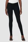 Hudson Jeans Nico Mid-rise Straight In Black
