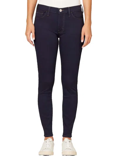 HUDSON KRISTA WOMENS LOW-RISE ANKLE SKINNY JEANS