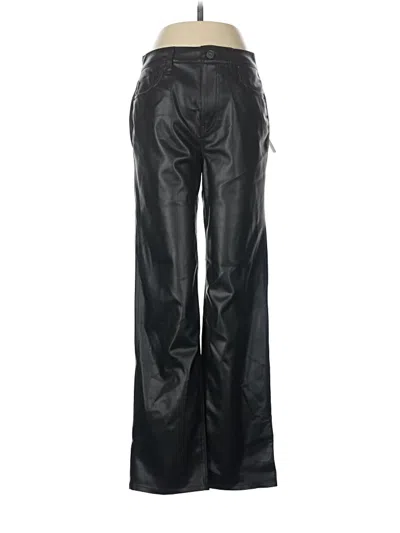Pre-owned Hudson Leather Pants In Black