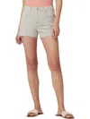 Hudson Lori High Rise Denim Short In Egret