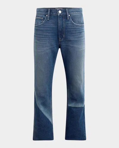 Hudson Men & Apos;s Walker Faded Denim Bootcut Jeans In Blue