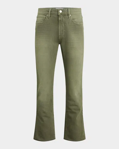 Hudson Men & Apos;s Walker Slim Stretch Kick-flare Jeans In Green