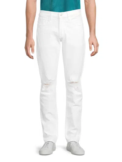 Hudson Men's Blake Distressed Slim Straight Jeans