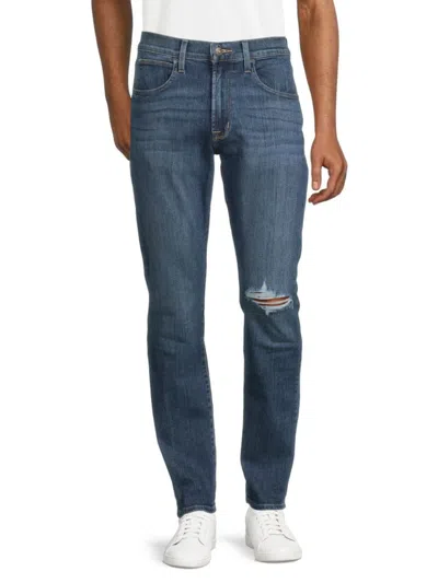 Hudson Men's Blake Slim Straight Distressed Jeans In Pollux