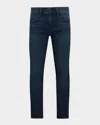 Hudson Byron Straight Fit Jeans In Republic Blue