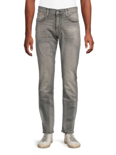 Hudson Men's Blake Slim Straight Jeans In Gray