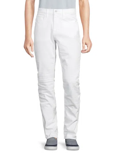 Hudson Men's Blake Slim Straight Jeans In White