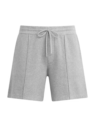 Hudson Men's Cabana Double Knit Shorts In Gray