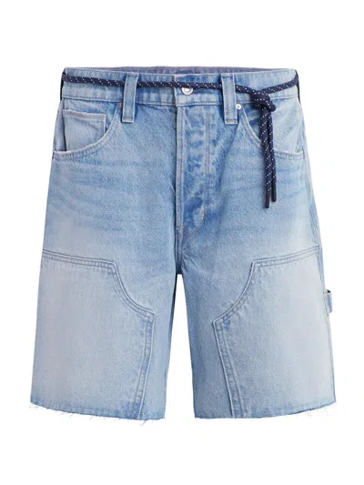Hudson Men's Carpenter Denim Shorts In Blue