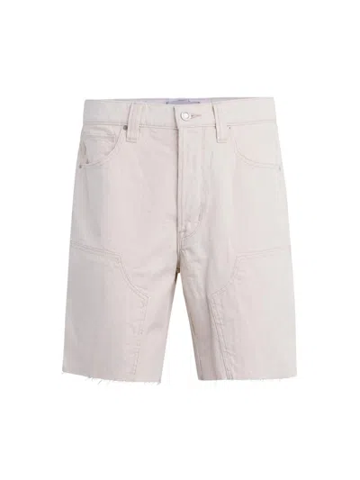 Hudson Men's Carpenter Denim Shorts In Neutral