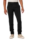 Hudson Jeans Classic Slim Straight Leg Stretch Chinos In Black