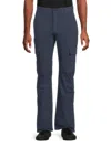 Hudson Men's Cotton-blend Cargo Kick Flare Pants In Blue
