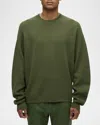 HUDSON MEN'S COTTON-CASHMERE CREW SWEATER