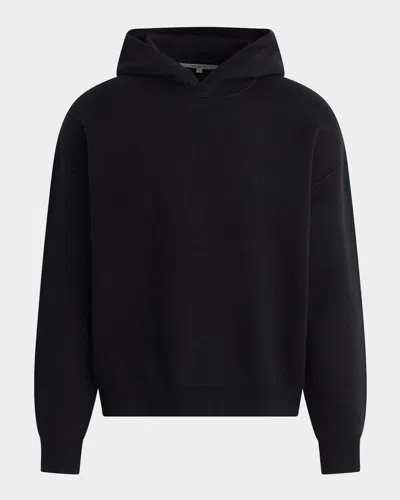 HUDSON MEN'S COTTON DOUBLE KNIT HOODIE