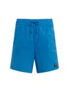 HUDSON MEN'S COTTON RIPSTOP RACER SHORTS