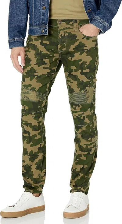 Hudson Men's Ethan Biker Skinny Jean In Deep Soul In Multi