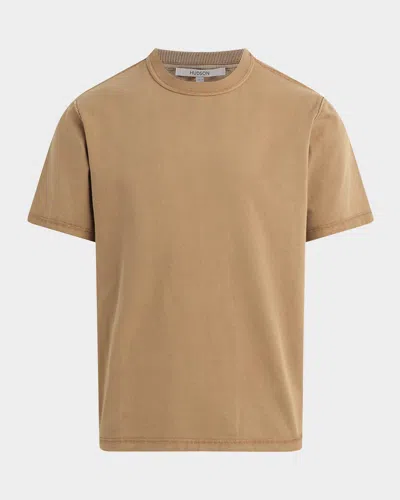 Hudson Men's Heavyweight Cotton Crewneck Tee