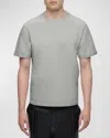 Hudson Jeans Heavyweight Cotton T-shirt In Lead