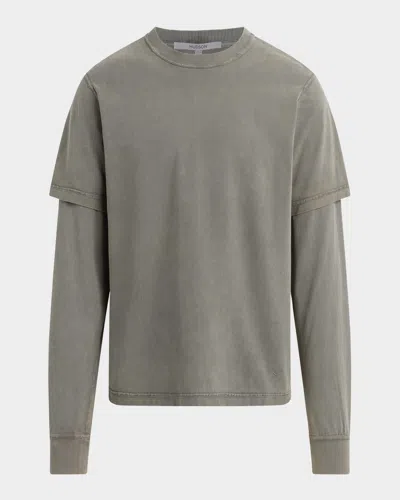 Hudson Men's Hybrid Long-sleeve T-shirt