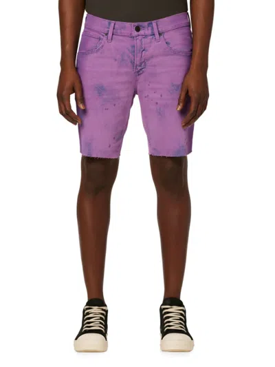Hudson Men's Kirk Shorts In Deep Purple
