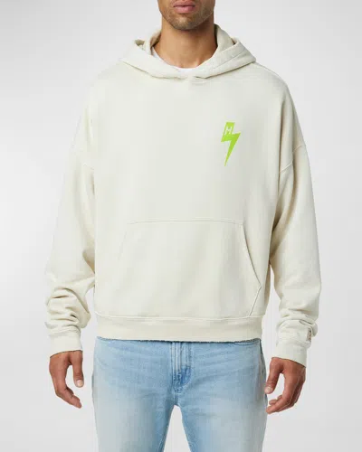 Hudson Men's Lightning Bolt Hoodie In Neutral