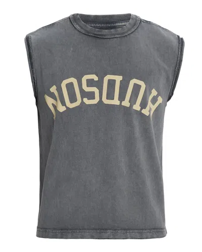 Hudson Men's Logo Sleeveless Crewneck T-shirt
