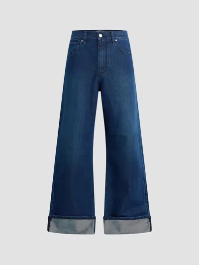 Hudson Men's Luca Rolled-cuff Wide-leg Jeans In Starview