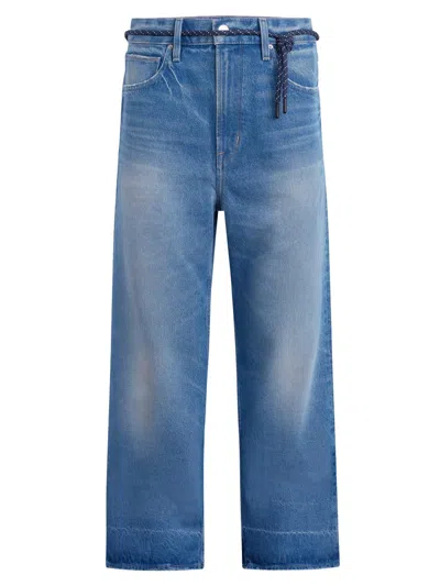 Hudson Luca Wide Leg In Burbank In Brown