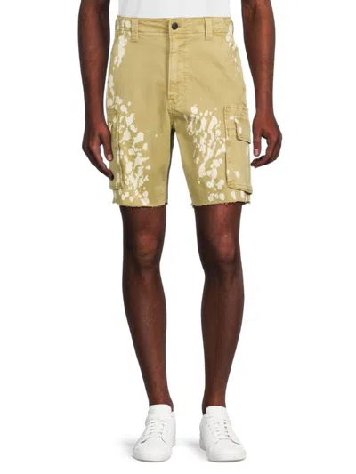 Hudson Men's Military Cargo Shorts In Bleached