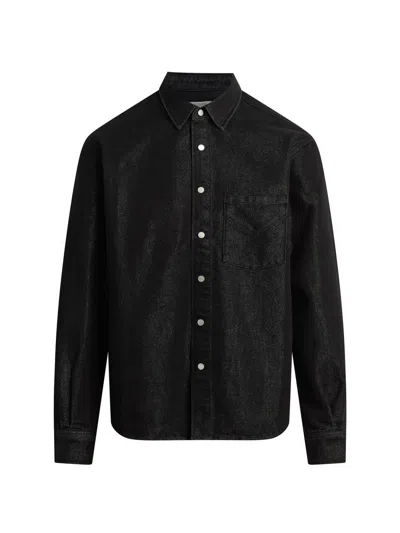 Hudson Men's Stargazer Denim Shirt In Black