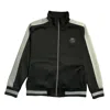 Hudson Men's Track Jacket In Black/white In Multi