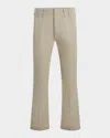 Hudson Men's Walker Bootcut Twill Trousers In Neutral