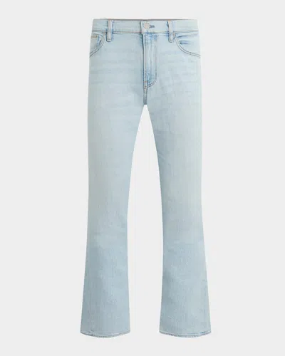 Hudson Men's Walker Kick Flare Denim Jeans In Blue