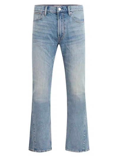Hudson Men & Apos;s Walker Flare-leg Jeans In Blue