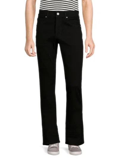 Hudson Men's Walker Kick Flare Jeans In Black Iron