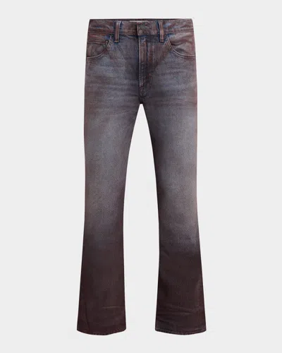 Hudson Men's Walker Kick Flare Jeans In Blue