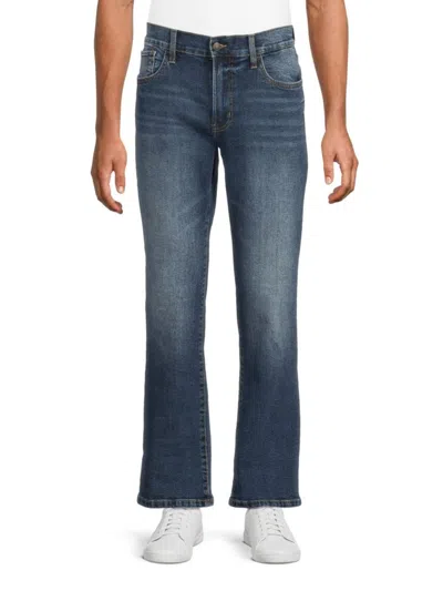Hudson Men's Walker Kick Flare Jeans In Blue
