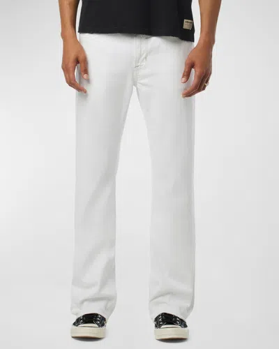 Hudson Men's Walker Kick Flare Jeans In White