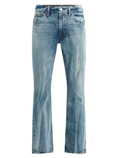 Hudson Men's Walker Stretch Flared Jeans In Exclusion