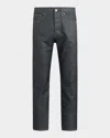Hudson Men's Wes Classic Straight Jeans In Gray In Animal Print