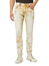 Hudson Zack Skinny Jeans In Orange Acid In Orange Acid