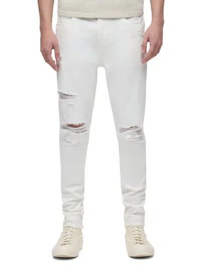 Hudson Men's Zack Skinny Jeans In White