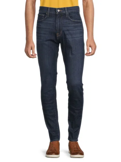 Hudson Men's Zane Skinny Fit Whiskered Jeans In Blue