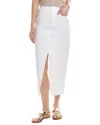 Hudson Jeans Reconstructed Midi Skirt