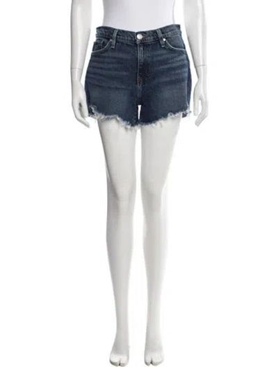 Pre-owned Hudson Mini Shorts In Blue