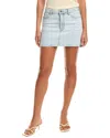 Hudson Jeans Mini Skirt In Blue