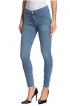Hudson Natalie Mid-rise Super Skinny Jeans In Townsville In Blue