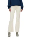 Hudson Nico Mid-rise Bootcut Barefoot Jeans In Ecru In Ecru